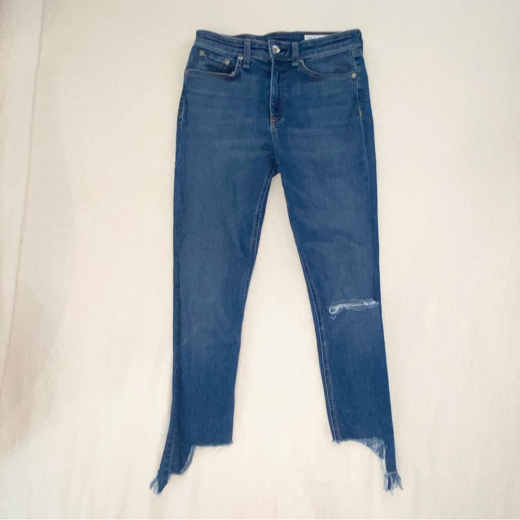 Rag & Bone Nina High-Rise Ankle Skinny
